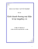 Báo cáo tốt nghiệp: Kinh doanh thương mại điện tử tại MEGABUY.VN