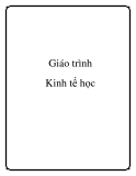 Giáo trình Kinh tế học