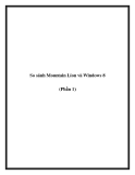 So sánh Mountain Lion và Windows 8 (Phần 1)