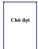 Chờ đợi