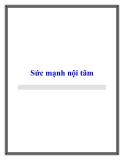 Sức mạnh nội tâm