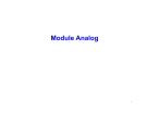 Module Analog.  Module EM235