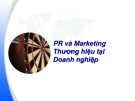 PR và Marketing Thương hiệu tại Doanh nghiệp.