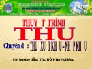 Thuế xuất nhập khẩu - Ths Đỗ Hữu Nghiêm