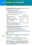 Unit 2:  Computer essentials