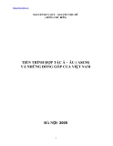 TIẾN TRÌNH HỢP TÁC Á ÂU ( ASEM) VÀ NHỮNG ĐÓNG GÓP CUA VIỆT NAM