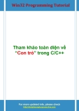 Win32 Programming Tutorial  Tham khảo toàn diện về Con trỏ trong C/C++