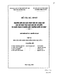 Báo cáo: Nghiên cứu các giải pháp bảo bệ, phục hồi các hệ sinh tháu rạn san hồ,cỏ biển và khắc phục ô nhiễm môi trường biển tự sinh