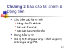 Chương 2 Báo cáo tài chính & Dòng tiền