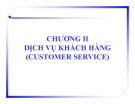 Dịch vụ khách hàng - Quản trị Logistics