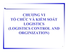 Tổ chức và kiểm soát Logistics