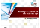 Chương 4: Lập trình với cấu trúc điều kiện