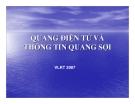 Quang điện tử và thông tin quang sợi -Chương 1