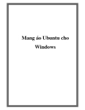 Mang áo Ubuntu cho Windows