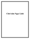 Chơi sâm Ngọc Linh