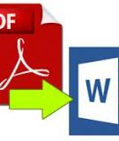 Hướng dẫn chỉnh sửa file PDF bằng Microsoft Word 2013