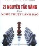 Nguyên lý ''tĩnh - động'' trong nghệ thuật lãnh đạo