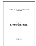 Giáo trình Lý thuyết kế toán - ĐH Kinh doanh & Công nghệ Hà Nội