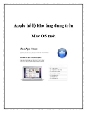 Apple hé lộ kho ứng dụng trên Mac OS mới