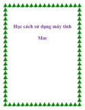 Học cách sử dụng máy tính Mac