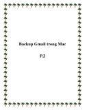 Backup Gmail trong Mac P.2