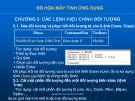  Đồ họa máy tính ứng dụng cho tin học mỏ - Chương 5