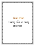 Giáo trình Hướng dẫn sử dụng Internet