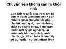 Chuyển tiền không cần ra khỏi nhà