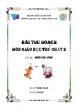 BÀI THU HOẠCH MÔN GIÁO DỤC THỂ CHẤT 2