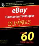 eBay® Timesaving Techniques FOR DUMmIES