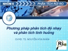 Phương pháp phân tích độ nhạy và phân tích tình huống