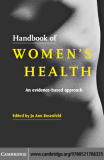 Handbook of WOMEN’S HEALTH An evidence-based approach