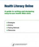 Sách: Health Literacy Online - A guide to writing and designing easy-to-use health Web sites