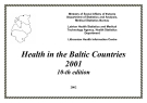 Health in the Baltic Countries  2001-10-th edition 