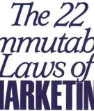 22 quy luật Marketing [P2]