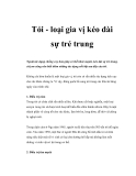 Tỏi - loại gia vị kéo dài sự trẻ trung