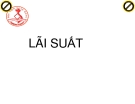 Bài giảng Lãi suất