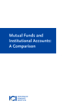 Mutual Funds and Institutional Accounts: A Comparison