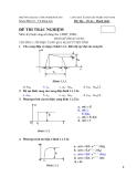 Đề thi trắc nghiệm môn Kỹ thuật xung số