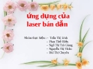 Ứng dụng của Laser bán dẫn và kỹ thuật bán dẫn