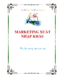 Giáo trình Marketing xuất nhập khẩu