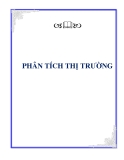 PHÂN TÍCH THỊ TRƯỜNG