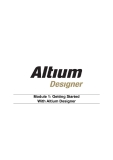 Module 1: Getting Started With Altium Designer.Module 1: Getting Started With Altium Designer 1.1