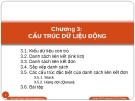 Chương 3: CẤU TRÚC DỮ LIỆU ĐỘNG