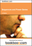 Sequences and Power Series Guidelines for Solutions of Problems Calculus 3b