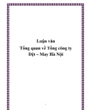 Luận văn Tổng quan về Tổng công ty Dệt – May Hà Nội