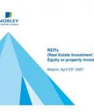 Real Estate Risk Exposure of Equity Real Estate Investment Trusts 