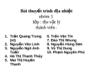 Bài thuyết trình địa nhiệt