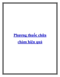 Phương thuốc chữa chàm hiệu quả