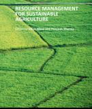 RESOURCE MANAGEMENT FOR SUSTAINABLE AGRICULTURE